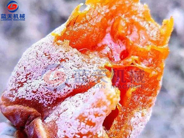 河南柿餅烘干機烘干現場